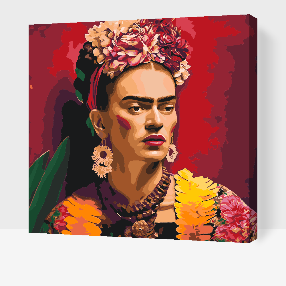 Malování podle čísel - Frida Kahlo